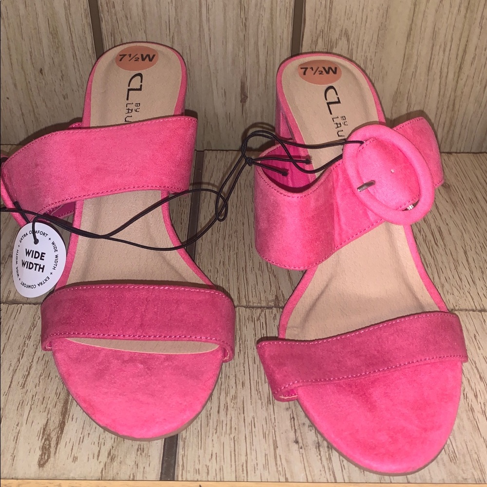 CL by Laundry Pink Sandals